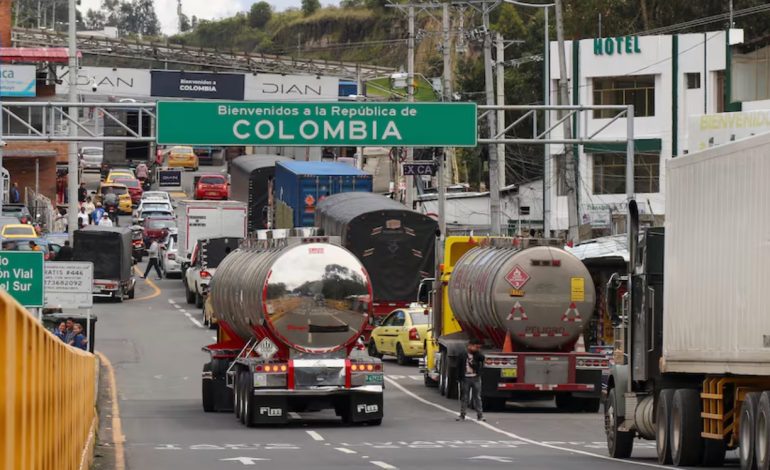 Colombia elevaría a 50% los aranceles a más de 185 productos de Ecuador en respuesta a medidas comerciales del vecino país